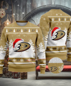 Anaheim Ducks Sweater, Funny Christmas Ugly Sweater, Creative Xmas Gift