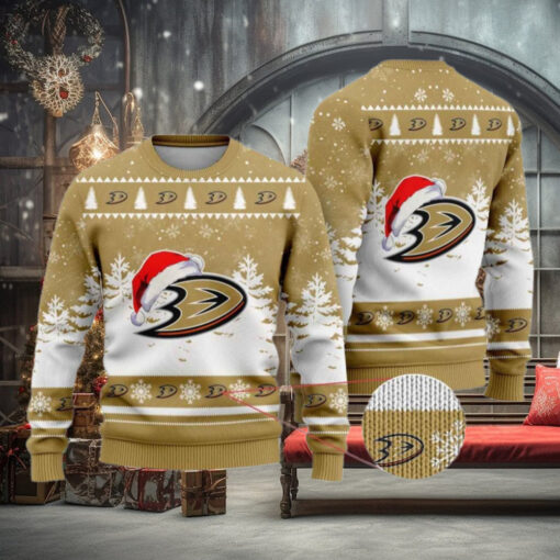 Anaheim Ducks Sweater, Funny Christmas Ugly Sweater, Creative Xmas Gift
