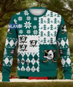 Anaheim Ducks Ugly Sweater Christmas