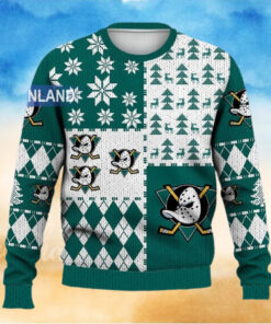 Anaheim Ducks Ugly Sweater Christmas