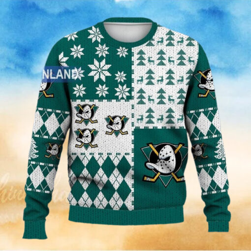 Anaheim Ducks Ugly Sweater Christmas