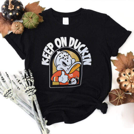 Anaheim Ducks hockey Keep On Duckin’ Pullover shirt