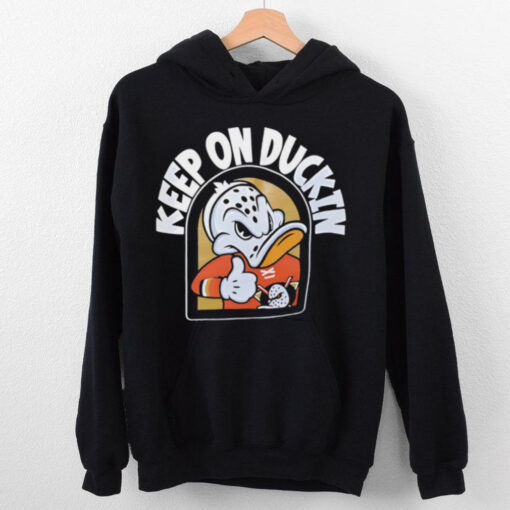 Anaheim Ducks hockey Keep On Duckin’ Pullover shirt