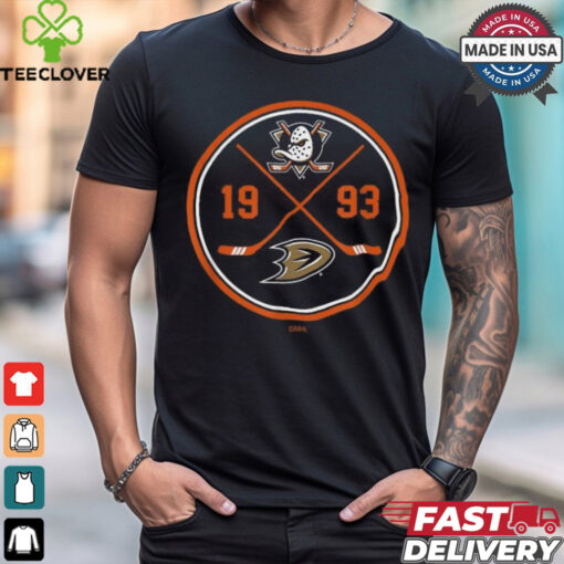 Anaheim ducks prize black officially licensed T shirt