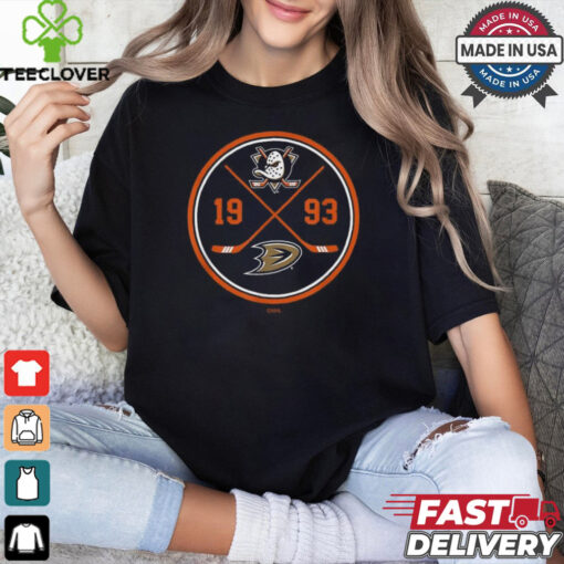 Anaheim ducks prize black officially licensed T shirt