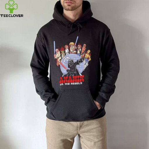 Anakin vs The Rebels Star Wars style of Scott Pilgrim vs The World hoodie, sweater, longsleeve, shirt v-neck, t-shirt