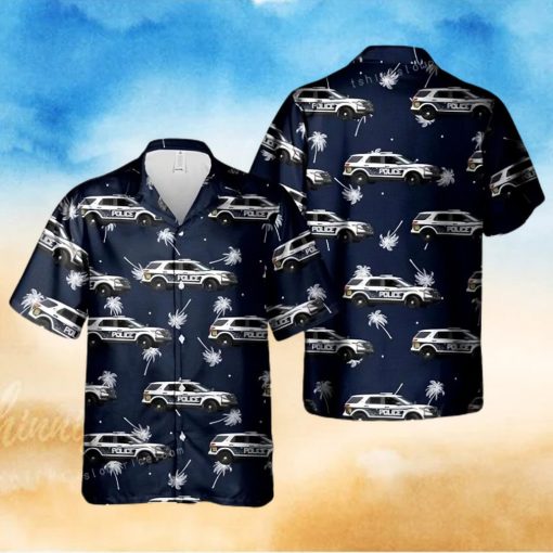 Anchorage Police Department Apd Ford Explorer Aloha Hawaiian Shirt