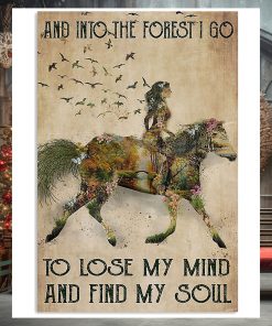 And Into The Forest I Go To Lose My Mind Vertical Poster