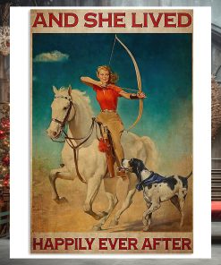 And She Lived Happily Ever After Vertical Poster