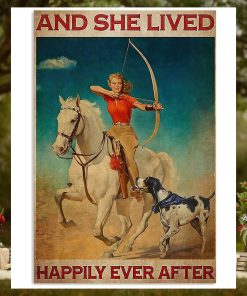 And She Lived Happily Ever After Vertical Poster