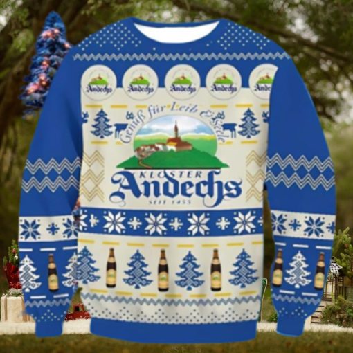 Andechser Doppelbock Dunkel Beer Ugly Christmas Sweater