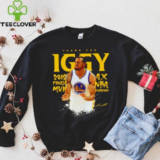 Andre Iguodala Golden State Warriors thank you Iggy 4x NBA Champion signature hoodie, sweater, longsleeve, shirt v-neck, t-shirt