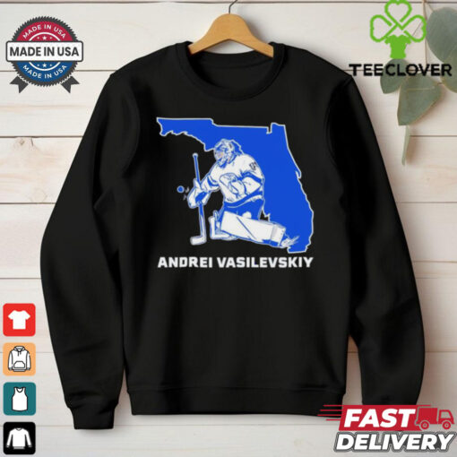 Andrei Vasilevskiy Tampa Bay Lightning State star shirt