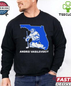 Andrei Vasilevskiy Tampa Bay Lightning State star shirt