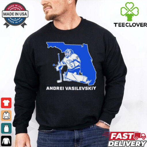 Andrei Vasilevskiy Tampa Bay Lightning State star shirt