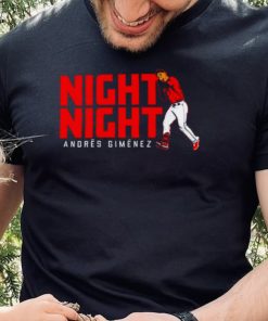 Andres Gimenez Night Night 2022 T shirt