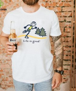Andrew Brandt Wearing Life Is Good Running Outdoors Shirt