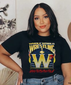 Andrew Everett whole World Wrestling where the big boys Frolic logo shirt