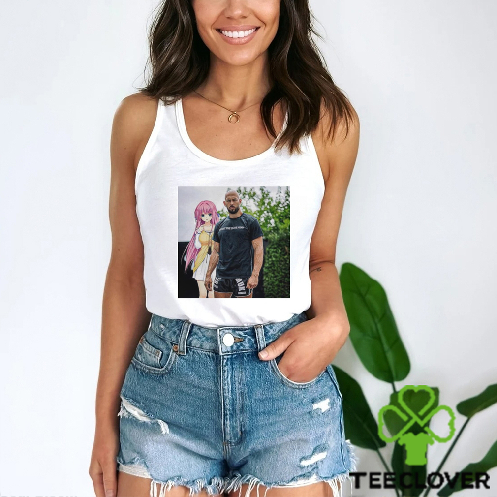 Andrew Tate GM With Anime Girl T Shirt Andrew Tate GM With Anime Girl T Shirt