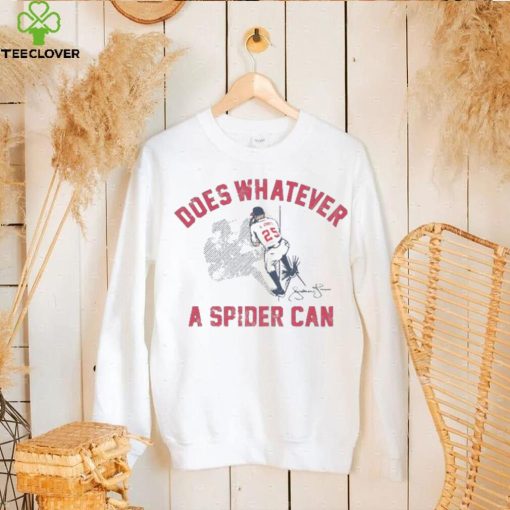 Andruw Jones Spider Catch Shirt