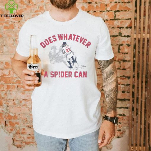 Andruw Jones Spider Catch Shirt