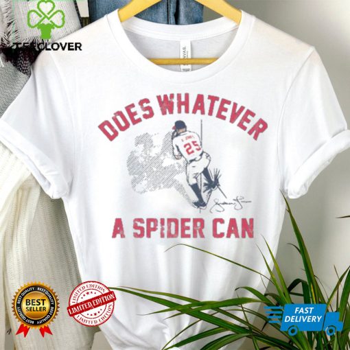 Andruw Jones Spider Catch Shirt