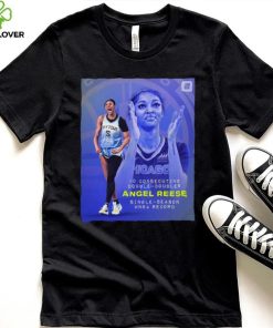 Angel Reese 10 Consecutive Double Doubles Single Season Wnba Record Shirt