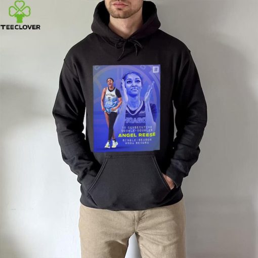 Angel Reese 10 Consecutive Double Doubles Single Season Wnba Record Shirt