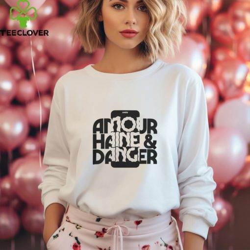 Angele Merch Blanc Amour Haine And Danger Hoodie