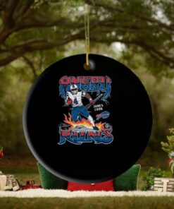 Angry Runs 2024 Bills James Cook Ornament