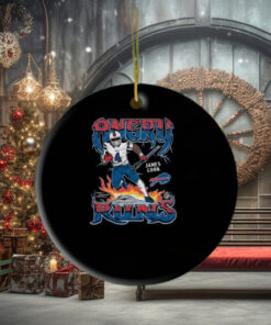 Angry Runs 2024 Bills James Cook Ornament