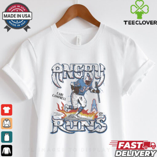 Angry Runs Houston Oilers NFL Earl Campbell t hoodie, sweater, longsleeve, shirt v-neck, t-shirt