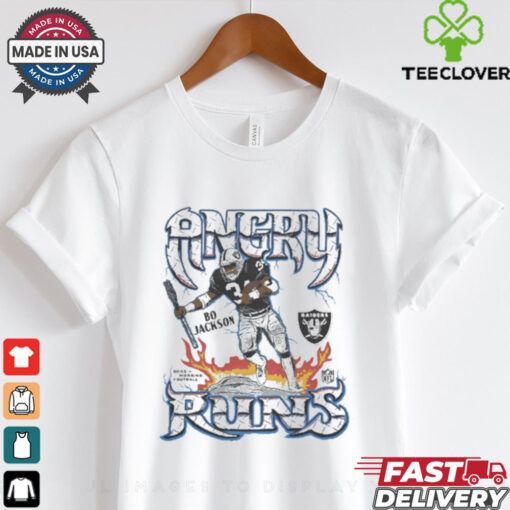 Angry Runs Las Vegas Raiders Bo Jackson t hoodie, sweater, longsleeve, shirt v-neck, t-shirt