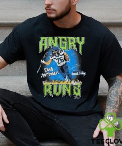 Angry Runs Seattle Seahawks Zach Charbonnet Shirt