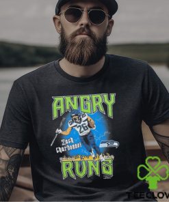 Angry Runs Seattle Seahawks Zach Charbonnet Shirt