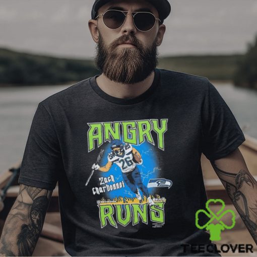 Angry Runs Seattle Seahawks Zach Charbonnet Shirt