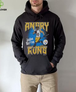 Angry Runs Steelers Jaylen Warren Retro GMF Kyle Brandt T Shirt