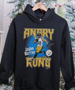 Angry Runs Steelers Jaylen Warren Retro GMF Kyle Brandt T Shirt