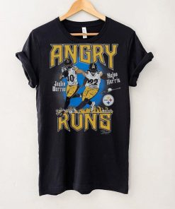 Angry Runs Steelers Warren And Harris Retro GMF Kyle Brandt T Shirt