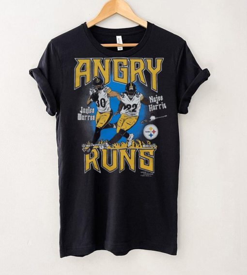 Angry Runs Steelers Warren And Harris Retro GMF Kyle Brandt T Shirt