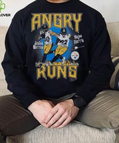 Angry Runs Steelers Warren And Harris Retro GMF Kyle Brandt T Shirt