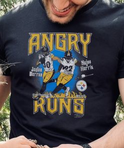 Angry Runs Steelers Warren And Harris Retro GMF Kyle Brandt T Shirt