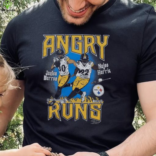 Angry Runs Steelers Warren And Harris Retro GMF Kyle Brandt T Shirt