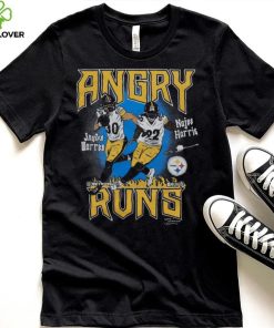 Angry Runs Steelers Warren And Harris Retro GMF Kyle Brandt T Shirt