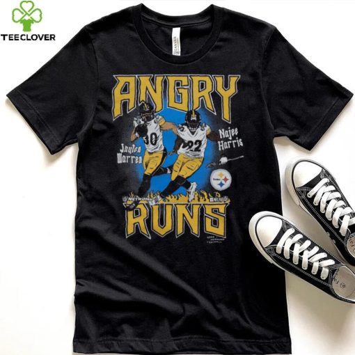 Angry Runs Steelers Warren And Harris Retro GMF Kyle Brandt T Shirt