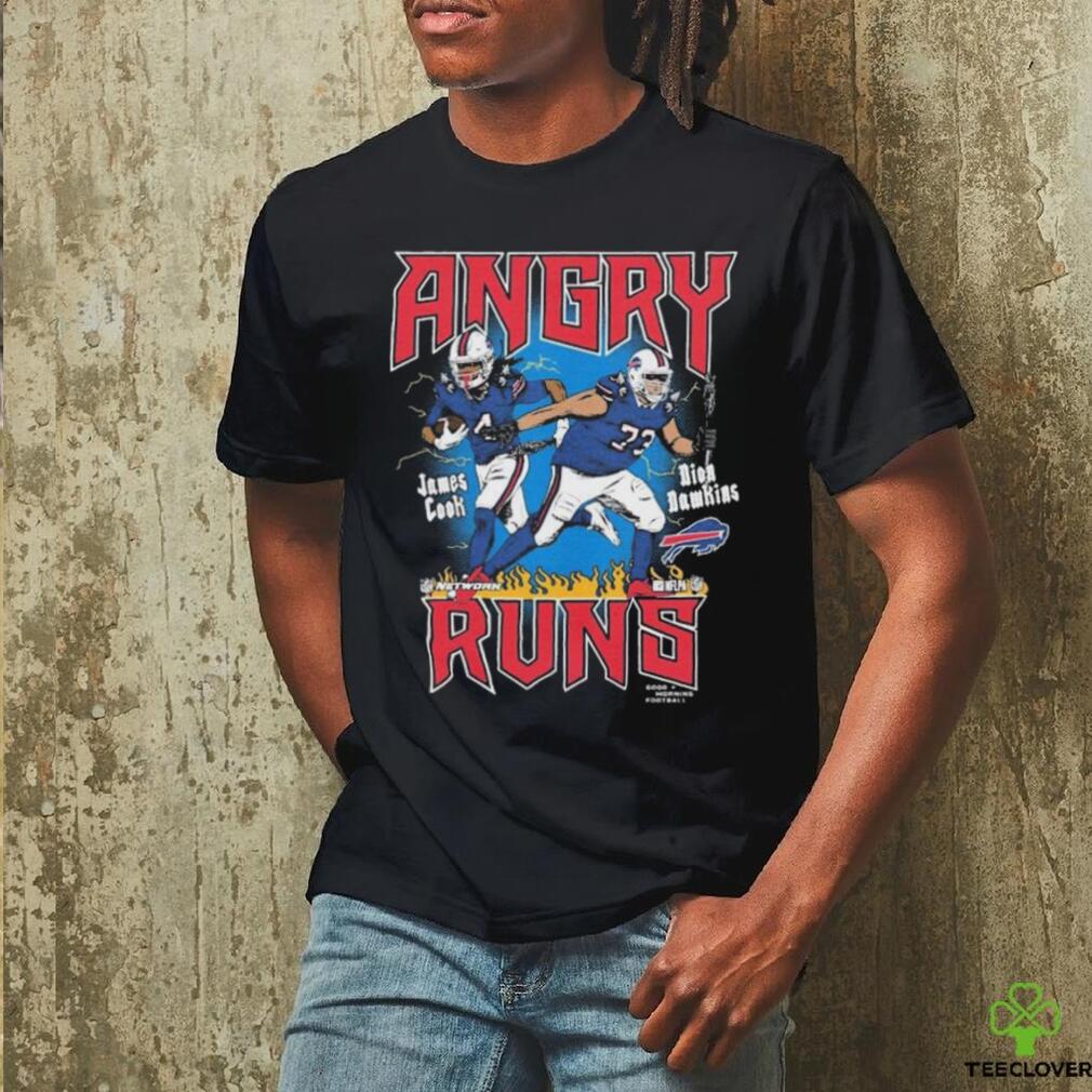 Angry Runs Tour James Cook and Dion Dawkins Buffalo Bills Shirt Angry Runs Tour James Cook and Dion Dawkins Buffalo Bills Shirt