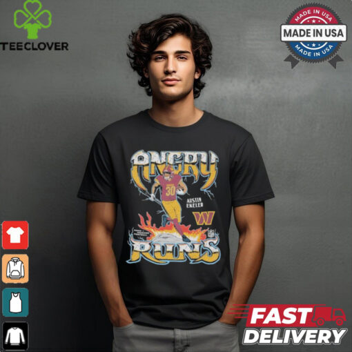 Angry Runs Washington Commanders Austin Ekeler 2024 Shirt