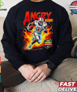 Angry Runs good morning football shirt