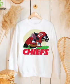 Angry Stitch character player Kansas City Chiefs football logo hoodie, sweater, longsleeve, shirt v-neck, t-shirt