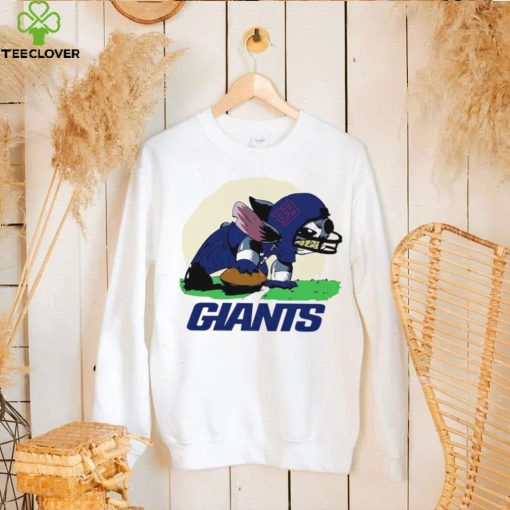 Angry Stitch character player New York Giants football logo hoodie, sweater, longsleeve, shirt v-neck, t-shirt